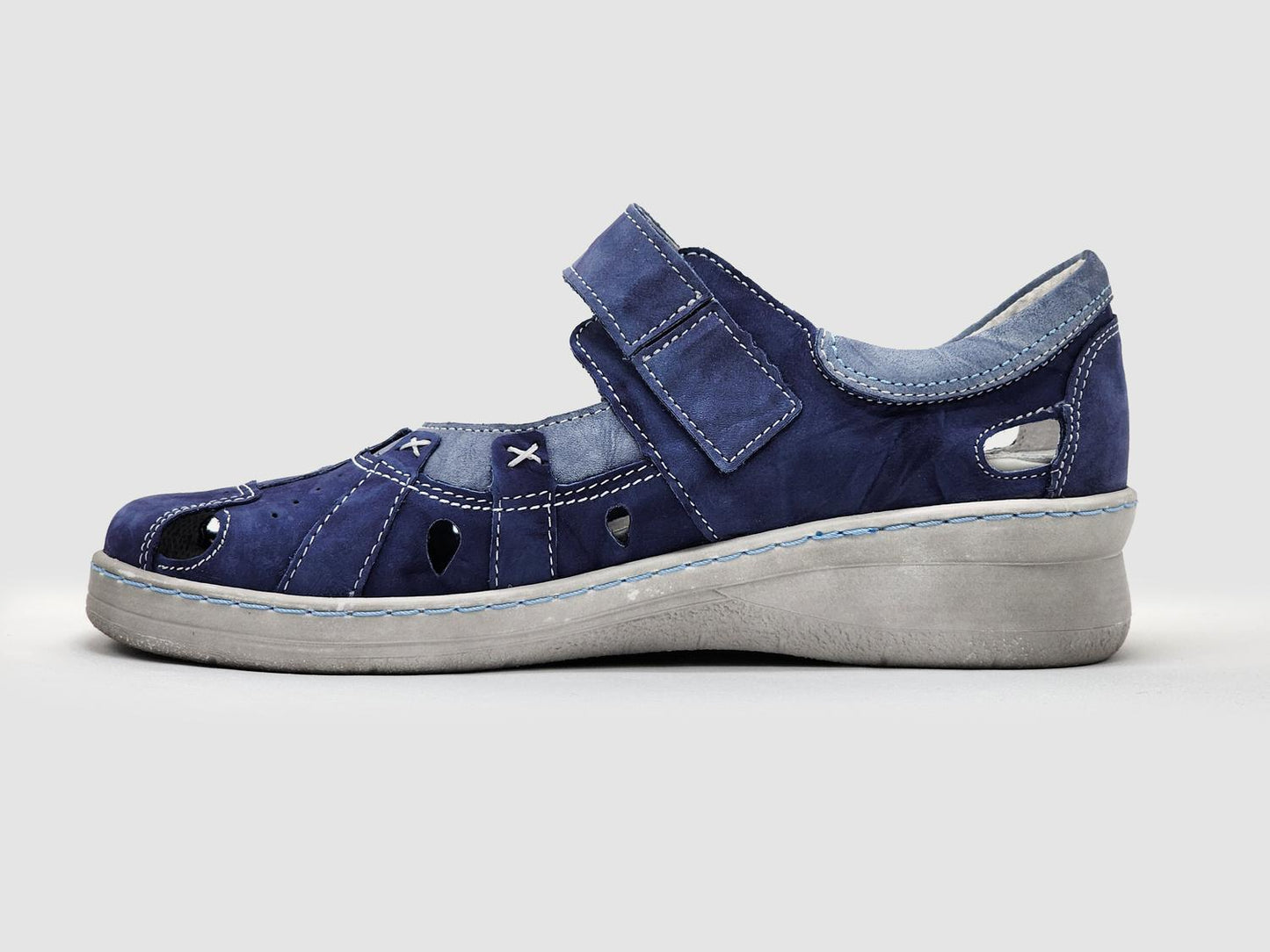 Kcr Group - Women's Dr Wellness Leather Sandals