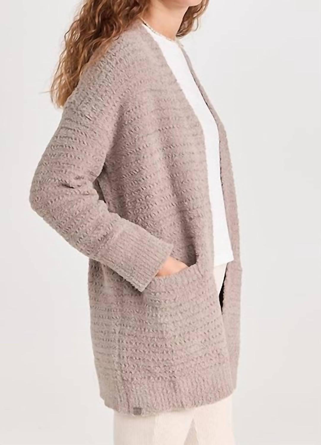 Barefoot Dreams - CozyChic Boucle Welt Pocket Cardigan