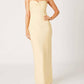 Cotton Candy - Linen Strapless Maxi Dress