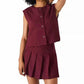 Steve Madden - Alessa Sleeveless Crewneck Top