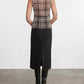 Enza Costa - Plaid Mesh Sleeveless Twist Top