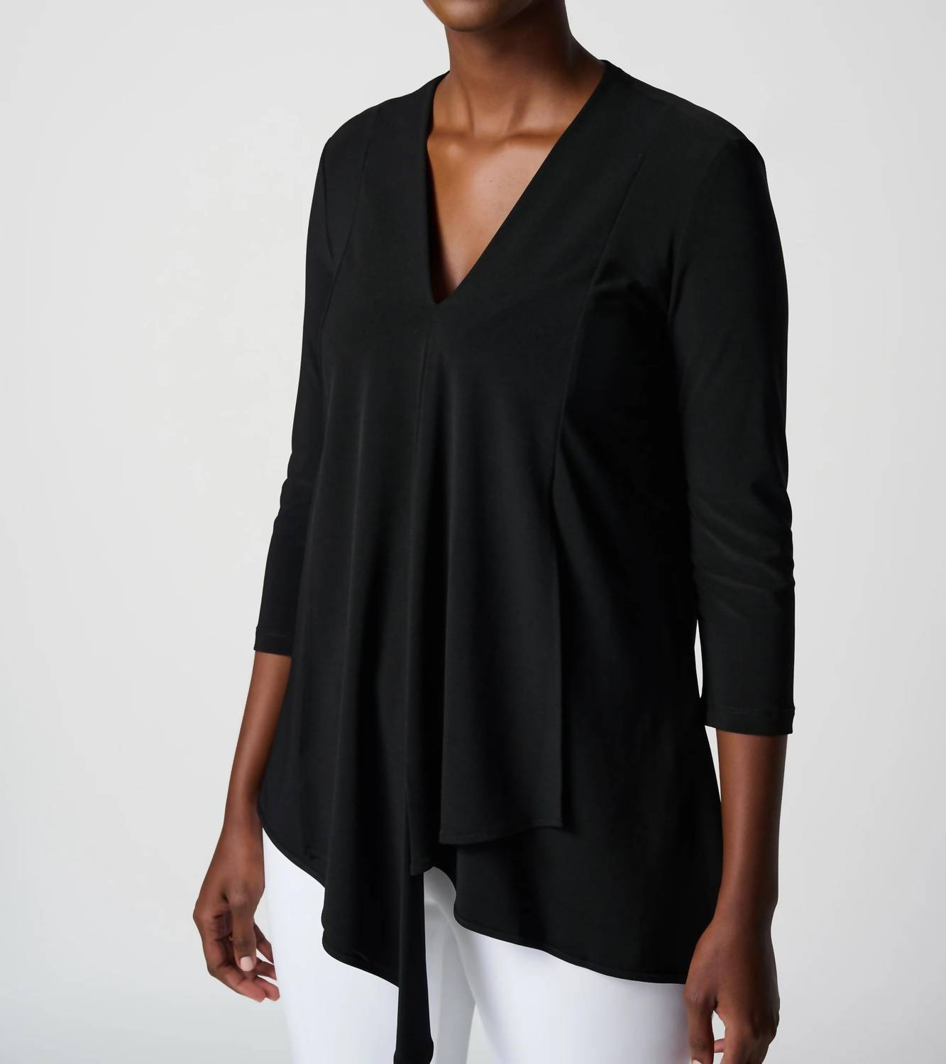 Joseph Ribkoff - Asymmetric Hem Top