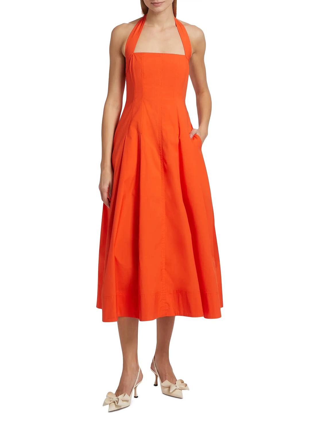 A.L.C. - Natalie Stretch Cotton Midi Dress