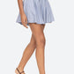 Sea - Helmi Striped Shirting Pleat Short