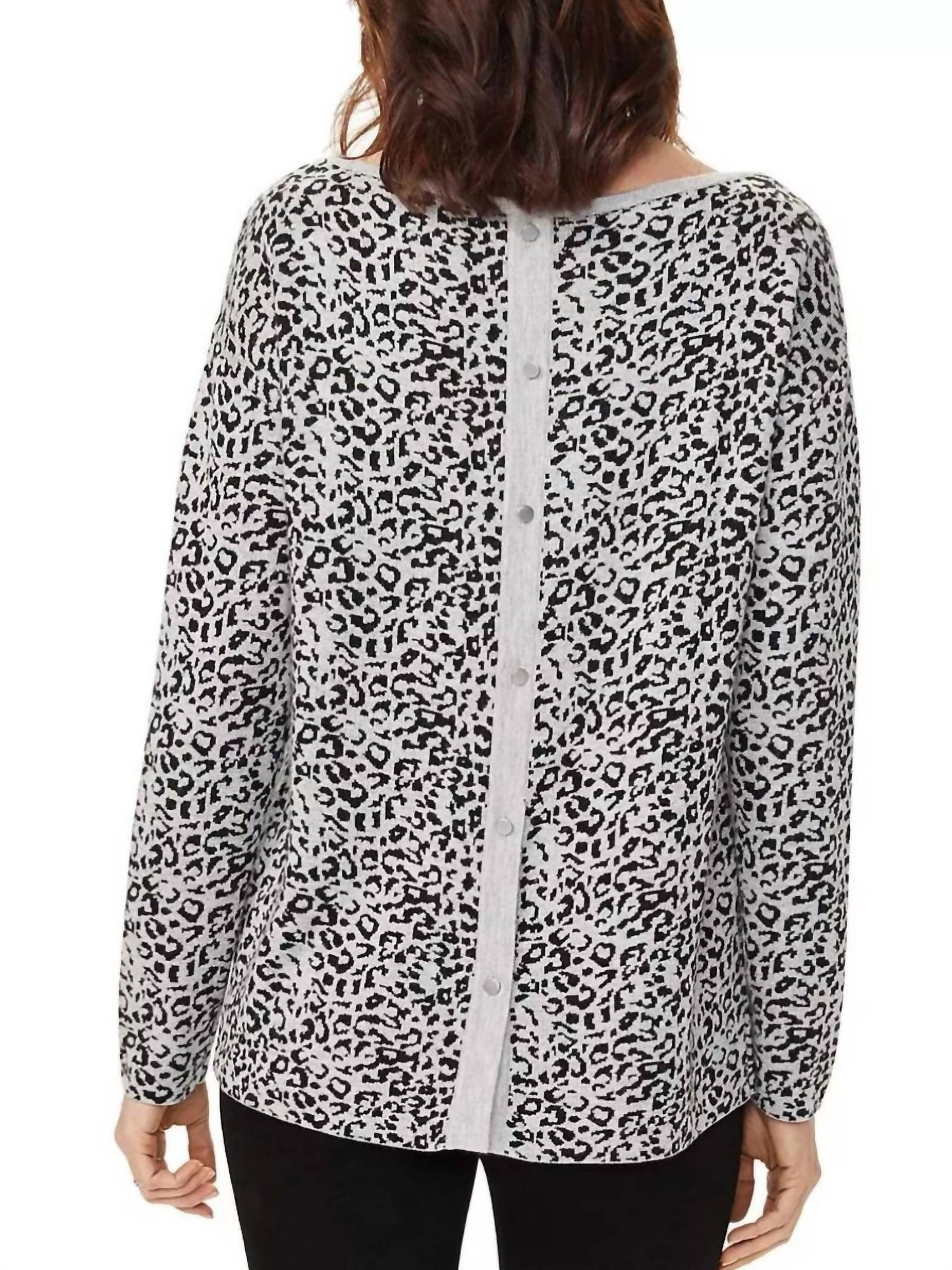 Nydj - Button Back Boat Neck Sweater