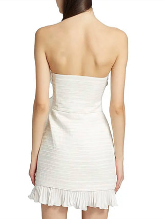 Amur - Isla Ruffle-trim Minidress