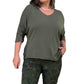 Cocco Bello - Women's Fine Knit Bat Sleeve Sweater