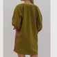 Entro - Sporty Side Stripe Pullover Mini Dress