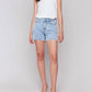 Charlie B - Embellished Denim Shorts