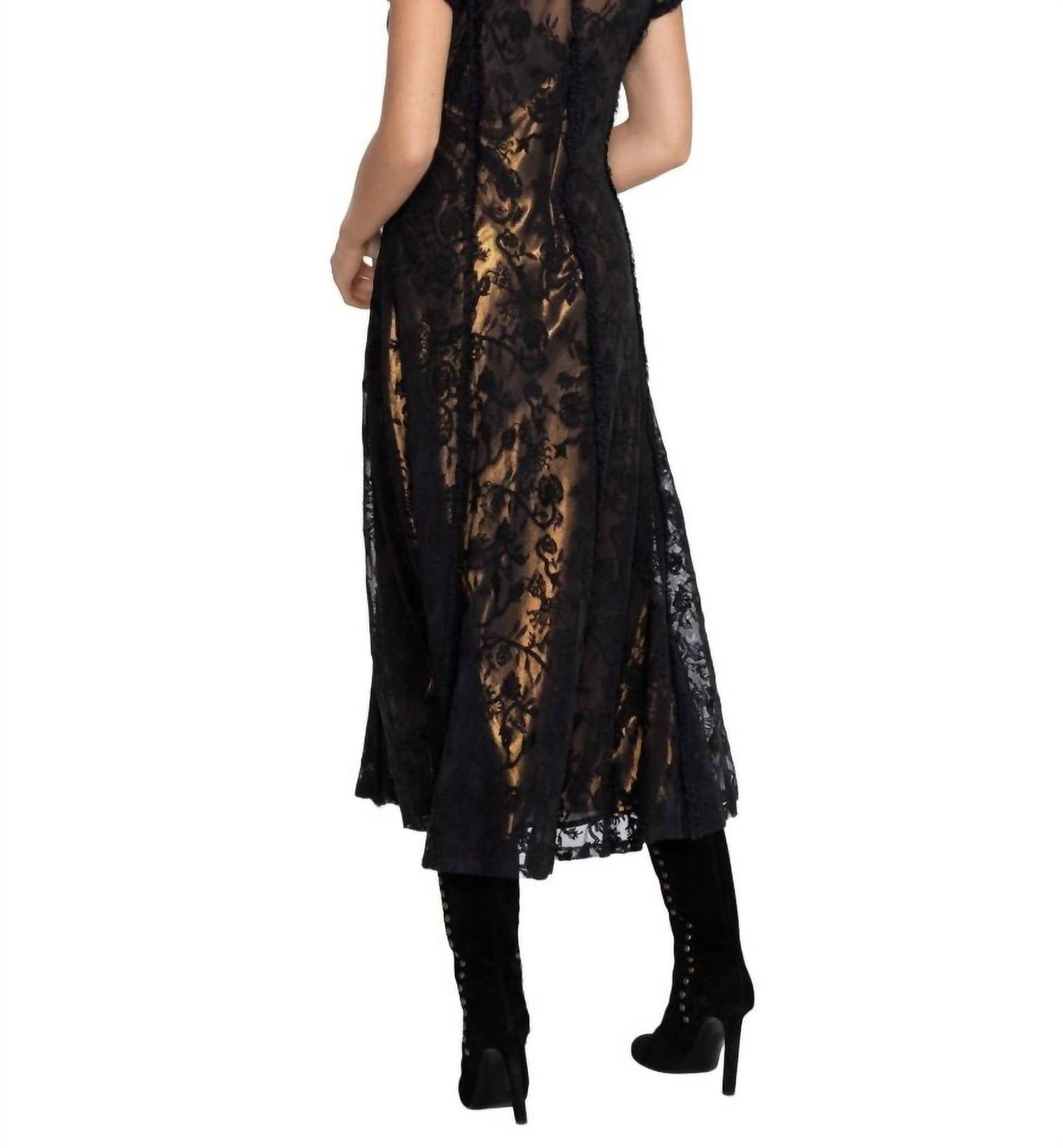 Johnny Was - Dina Mesh Midi Dress