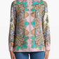 Etro - Charm Medallion Silk Twill Paisley Blouse