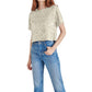 Steve Madden - Cressa Sequin Short Sleeve Top