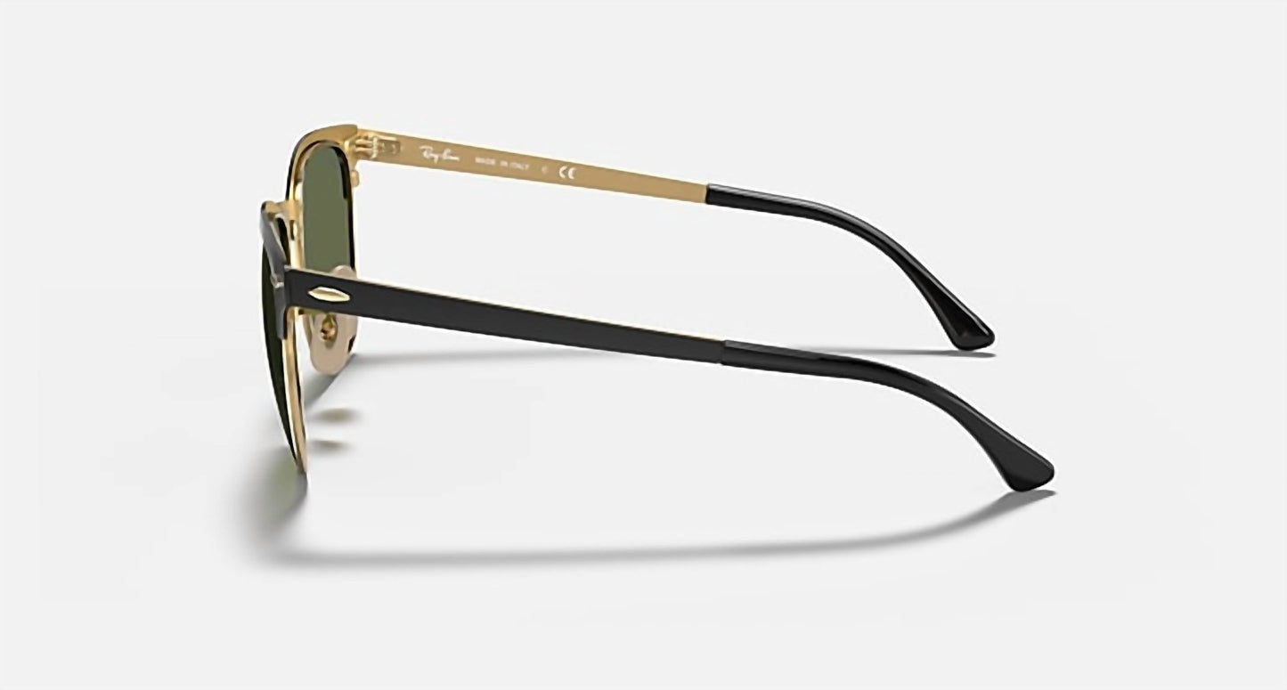 Ray Ban - Clubmaster Metal Non Polarized Sunglasses Rb3716 187