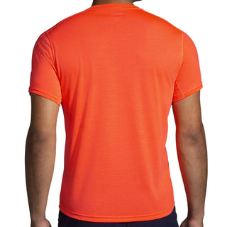 Brooks - Camiseta masculina de manga curta para corrida de longa distância