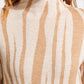 Tribal - Funnel Neck Sweater Mini Dress