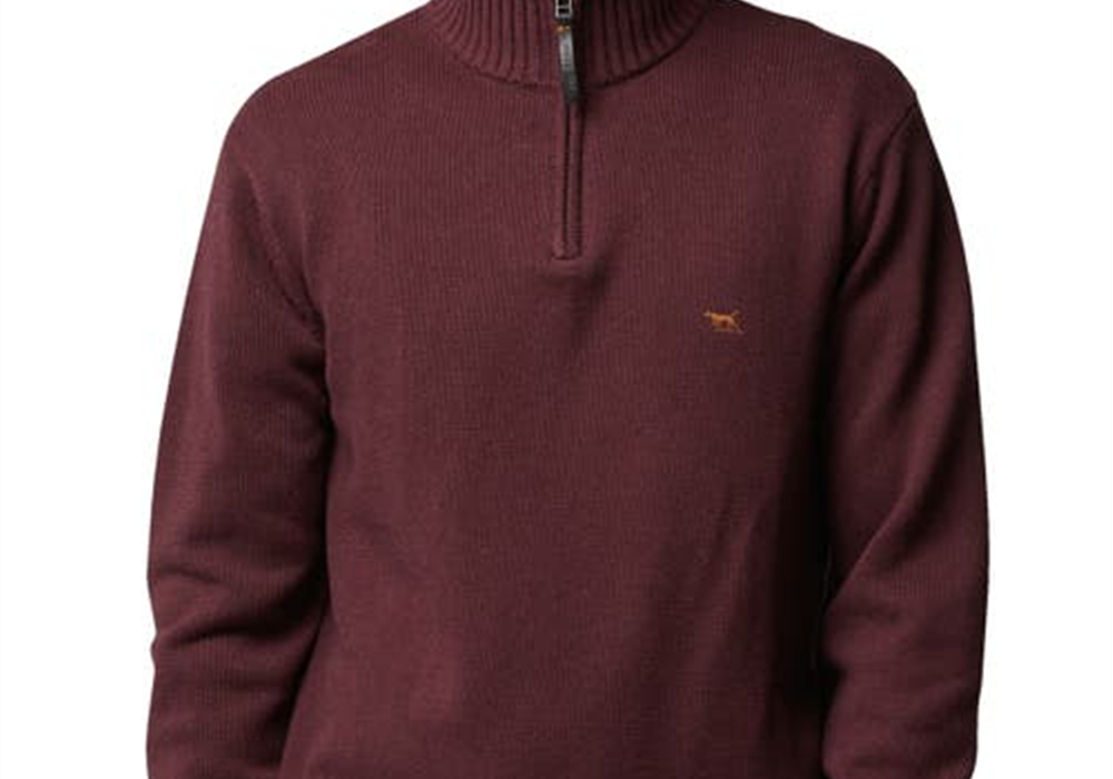 Suéter Rodd &amp; Gunn Merrick Bay XXX-Large na cor Port