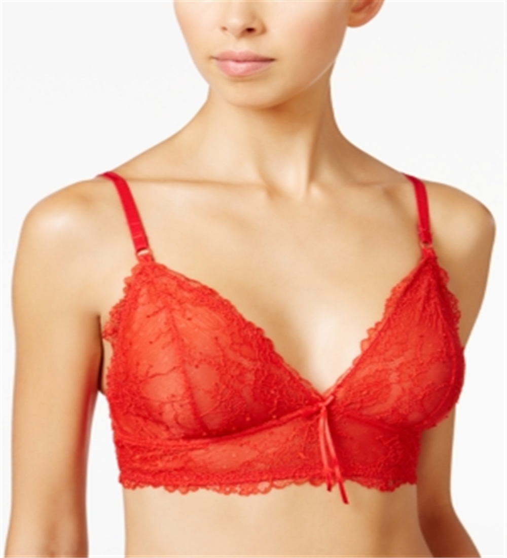 Sutiã Heidi By Heidi Klum Feminino Transparente Natural Lift Soft Cup Vermelho Tamanho P