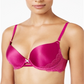 Sutiã de renda geométrica Super Boost feminino Heidi by Heidi Klum, rosa, tamanho 34C