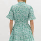 Entro - Sweet Finish Floral Print Dress