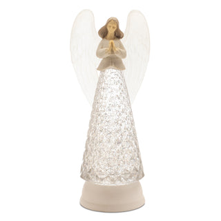 LED Angel Snow Globe 12.5"H