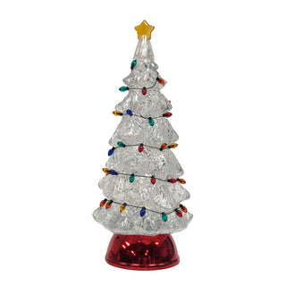 LED Christmas Tree with Holiday Lights 11.5"H