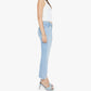 Mother - The Insider Fray Low-rise Stretch Crop Jeans