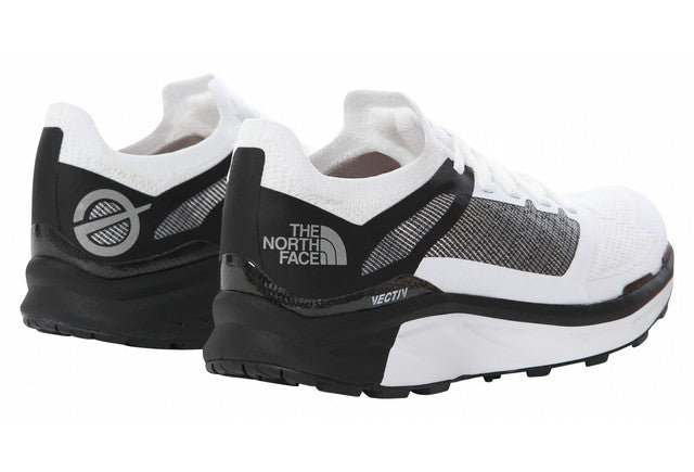 Tênis de corrida masculino The North Face Flight Vectiv Trail, branco/preto, tamanho 12 D(M) EUA