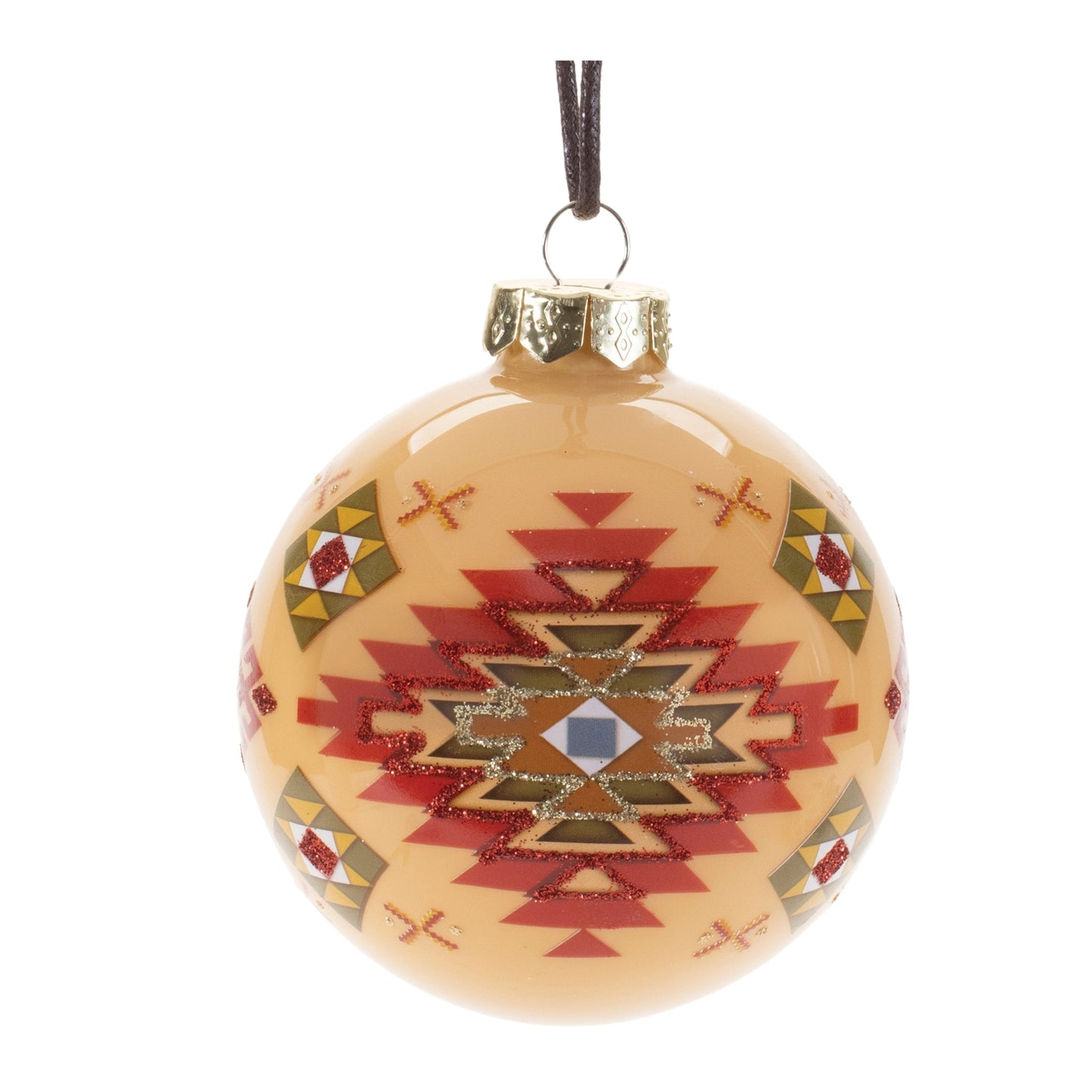 Western Glass Ball Ornament (Set of 6)