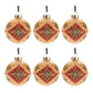 Western Glass Ball Ornament (Set of 6)