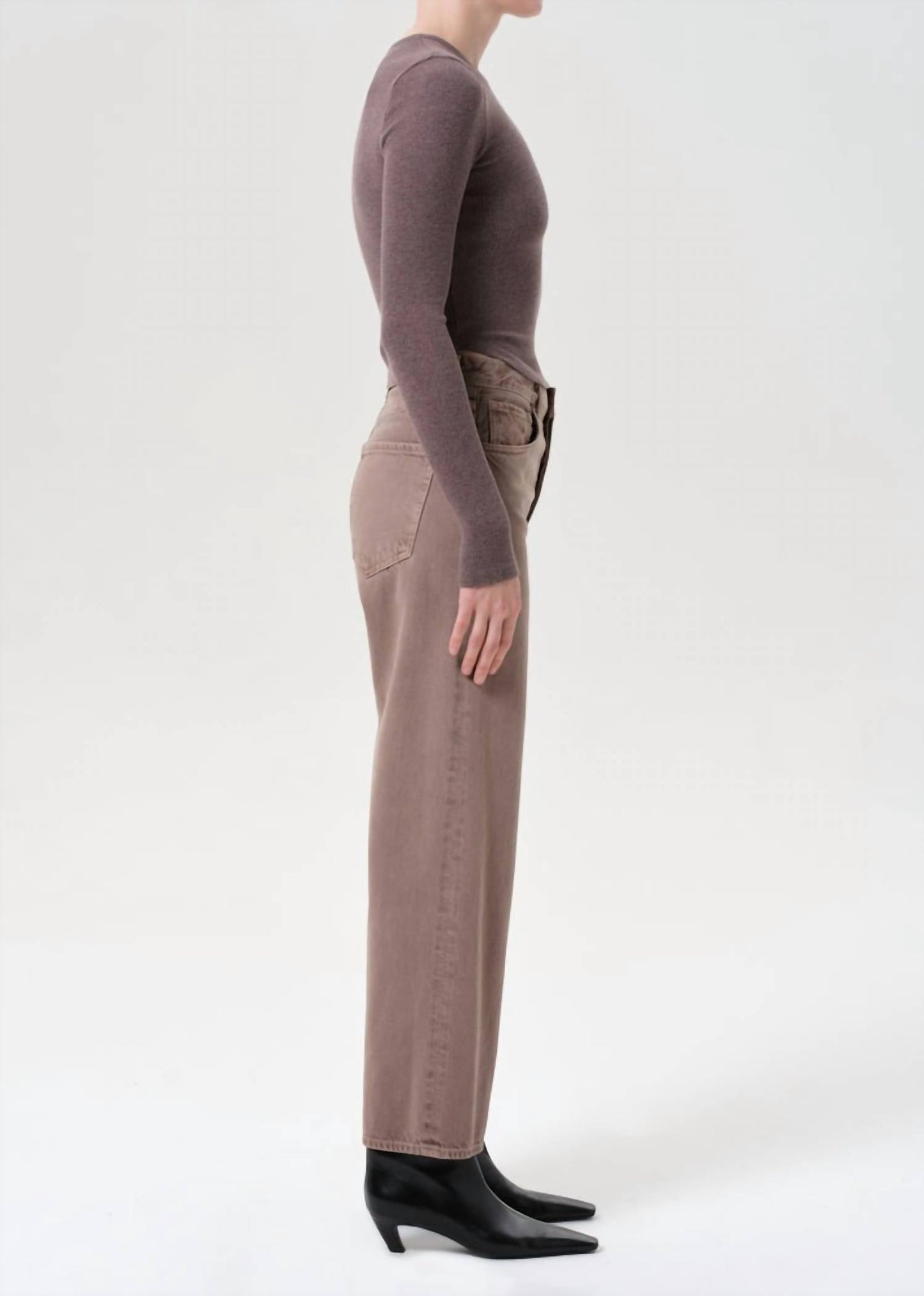 Agolde - Ren Classic Wide-leg Jean