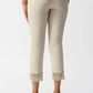 Joseph Ribkoff - Lace Cuff Pull On Cropped Pants