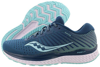 Tênis de corrida Saucony Guide 13 feminino azul/azul-água