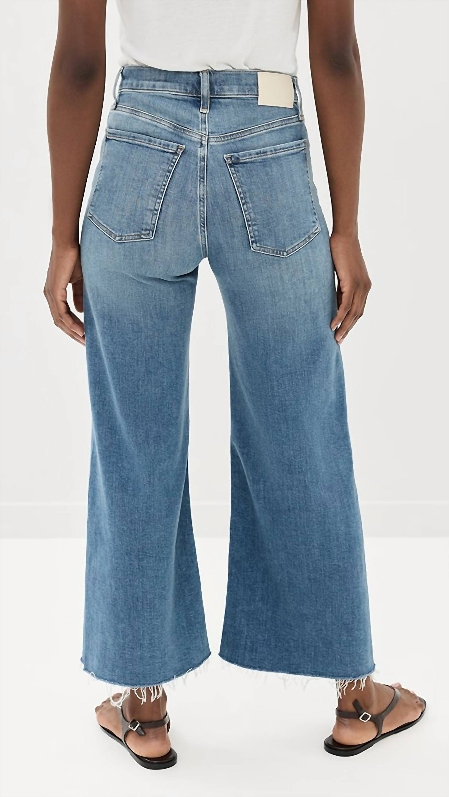 Citizens Of Humanity - Lyra Crop Wide Leg Jeans