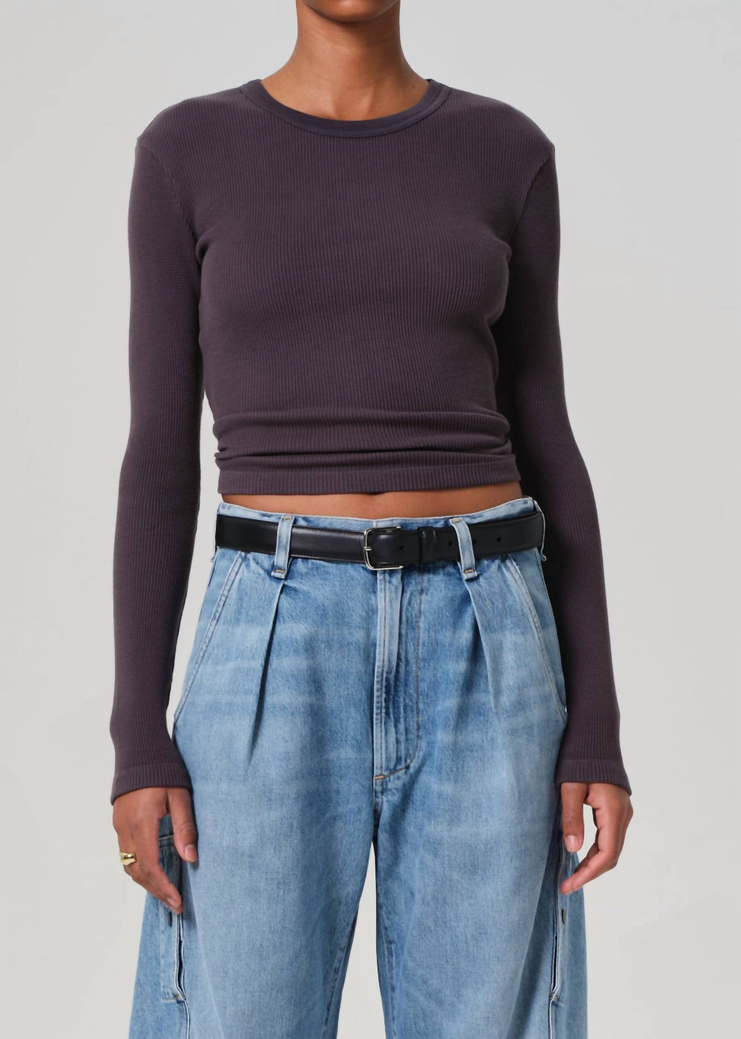 Citizens Of Humanity - Pilar Crewneck Long Sleeve Top