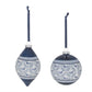 Ornate Bird Print Ornament (Set of 6)