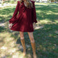 Lalavon - Fine Wine Dress