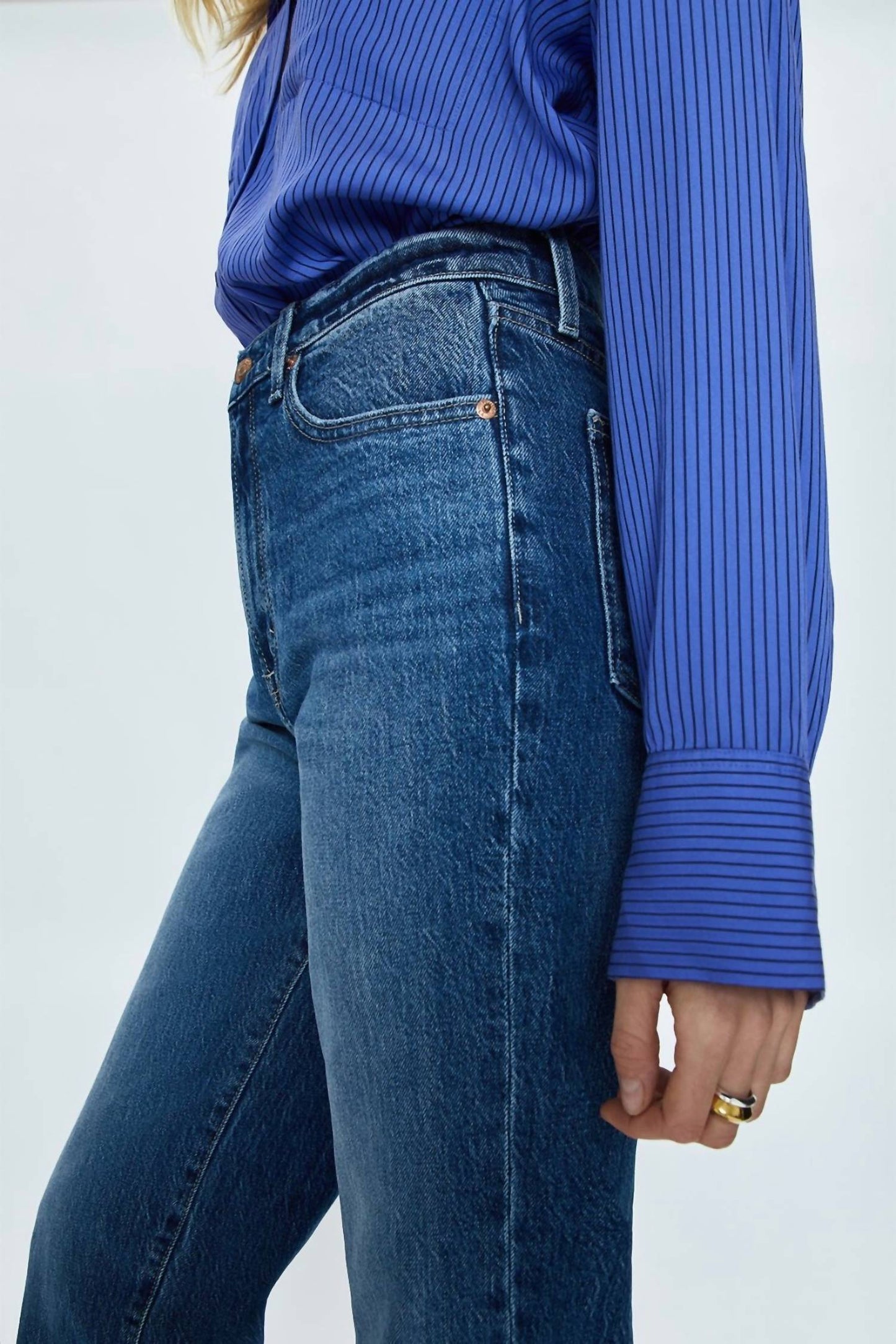 Pistola - Cassie Super High Rise Straight Jeans