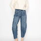 Artemis Vintage - High Rise Relaxed Barrel Jeans