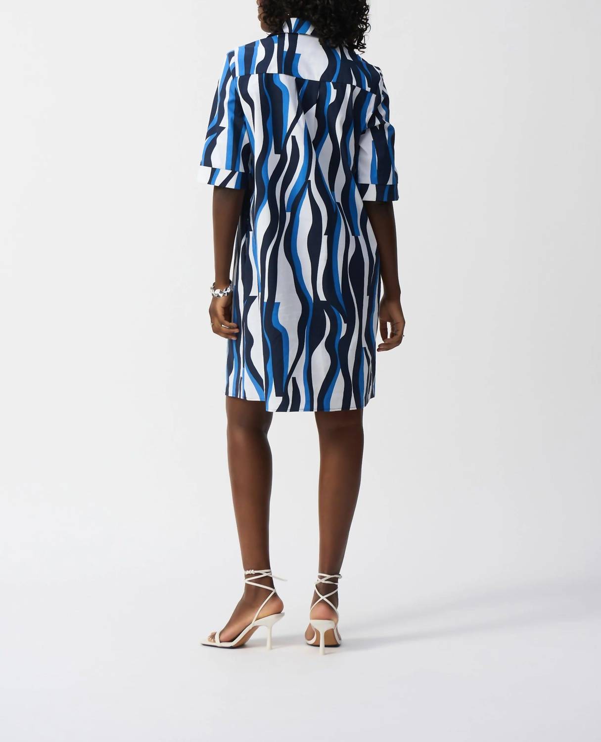Joseph Ribkoff - Stretch Poplin Trapeze Dress