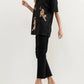Blue B - Embellished Sequin Tiger T-Shirt