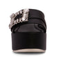 Beautiisoles By Robyn Shreiber - Women's Dita Platform Leather Sandal