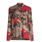 Johnny Was - CLARET MOCK NECK TOP