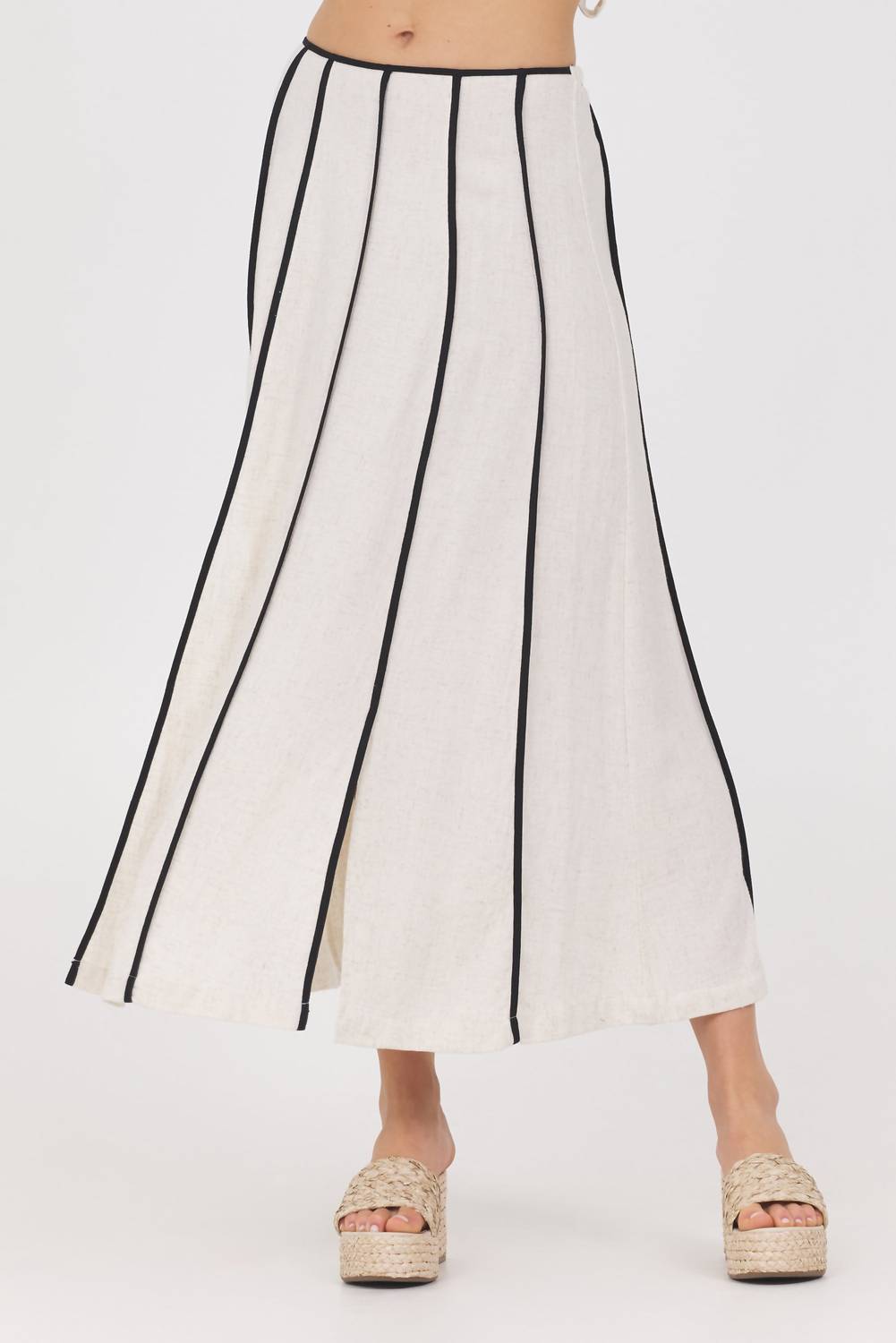 Vintage Havana - Earthy Maxi Skirt