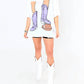Buddylove - Marshall Oversized Graphic Tee - Football Boots