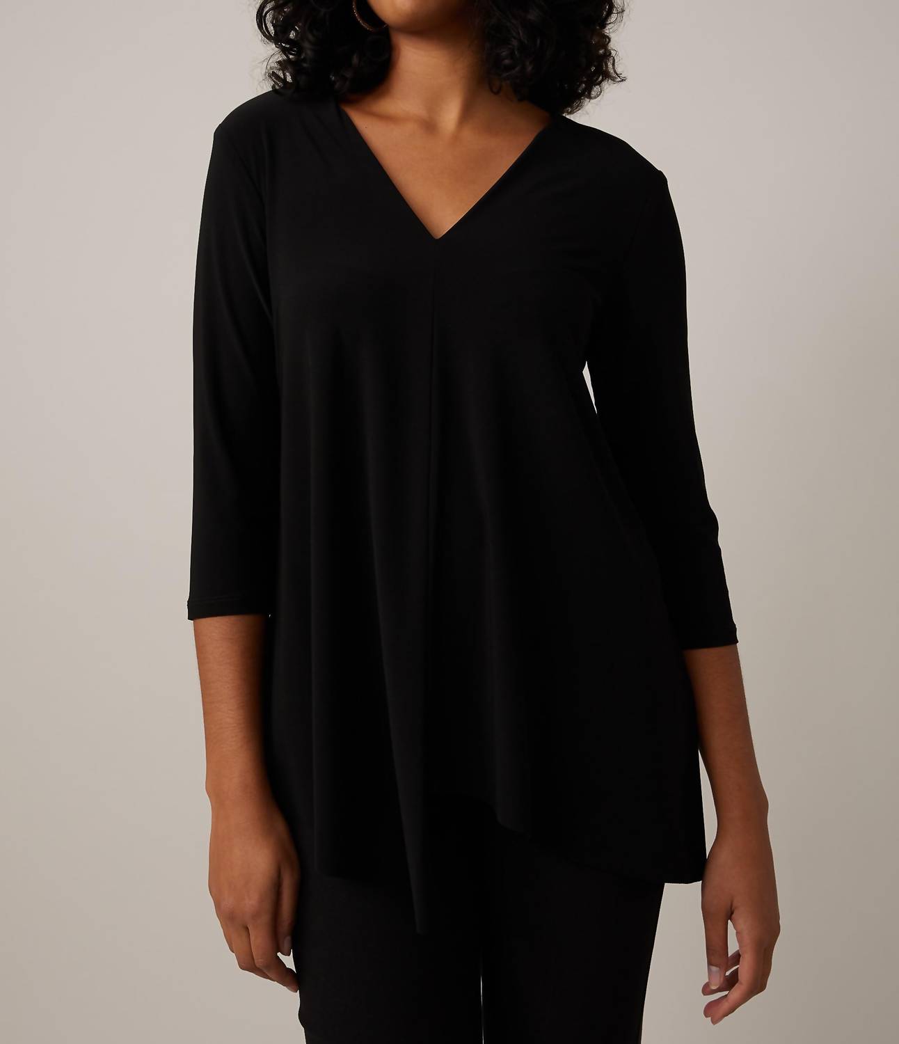Joseph Ribkoff - Asymmetric Hem Top