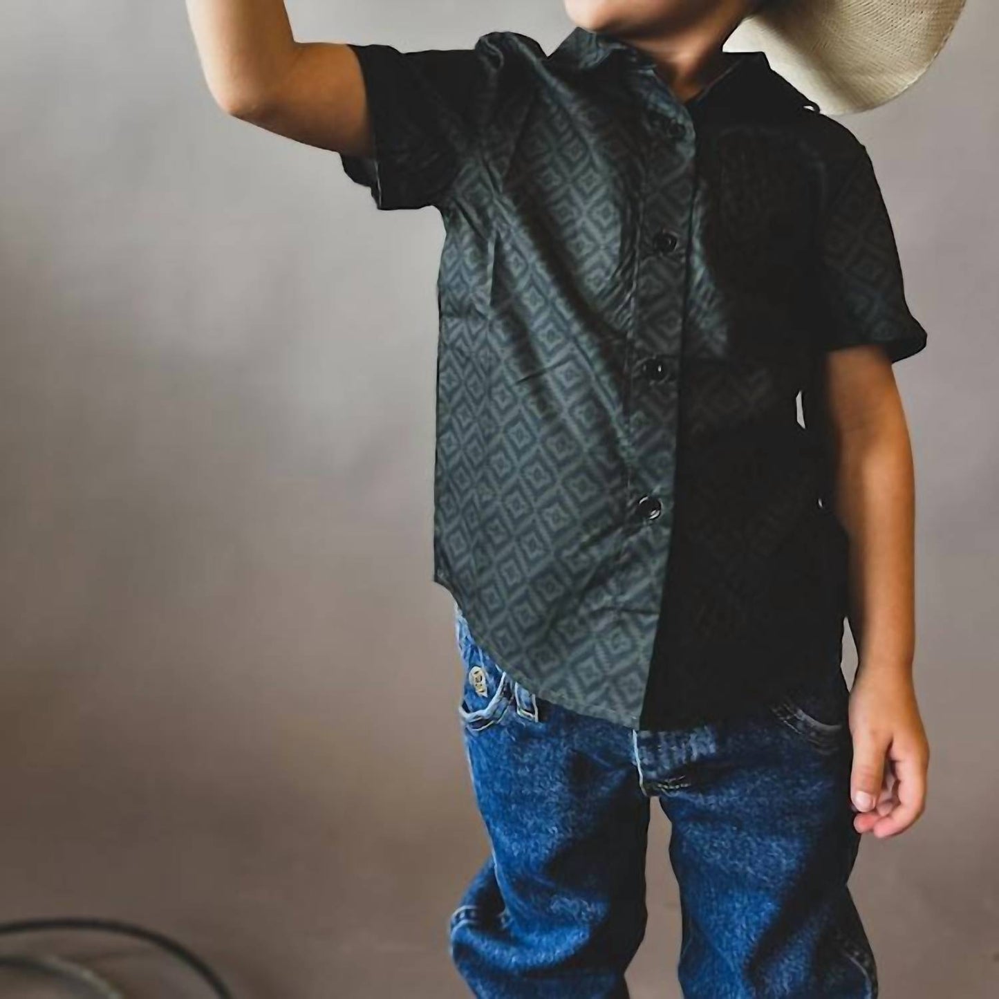 2Flyco - Kid Short Button Up Shirt