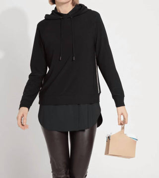 Lysse - Blusa com capuz Julia Stretch Crepe