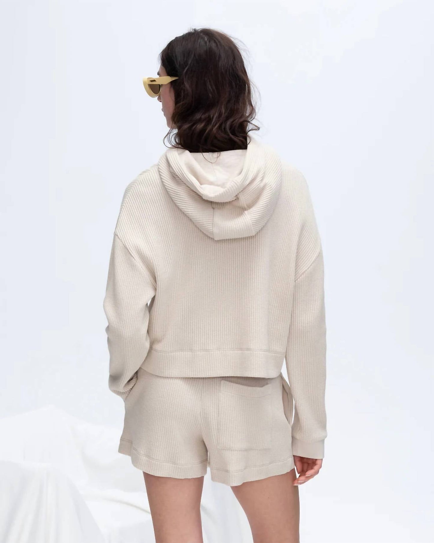 Atm - Women's Slub Jersey Waffle Pull On Shorts