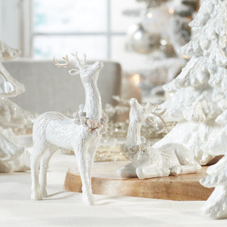 Winter Deer Figurine (Set of 4)
