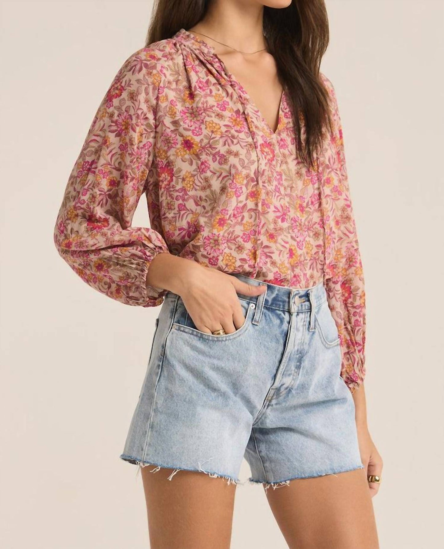 Z Supply - Carine Lima Floral Top